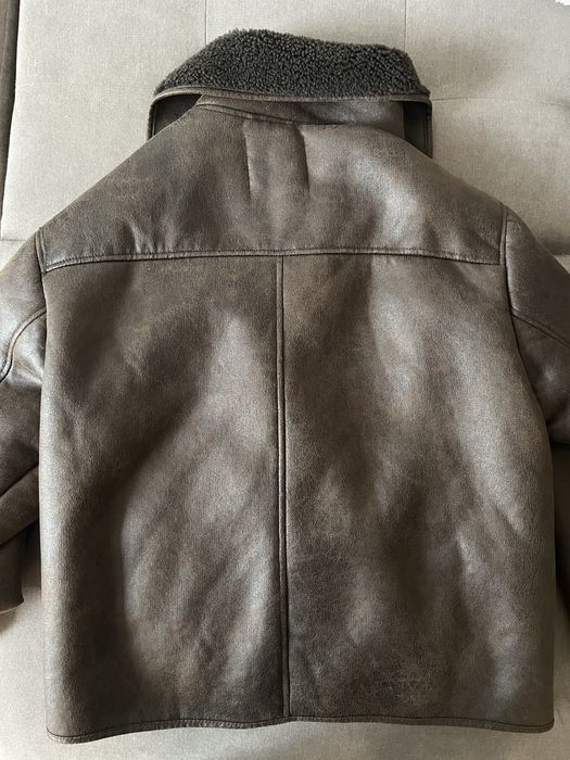 Дублянка тепла коричнева  Zara