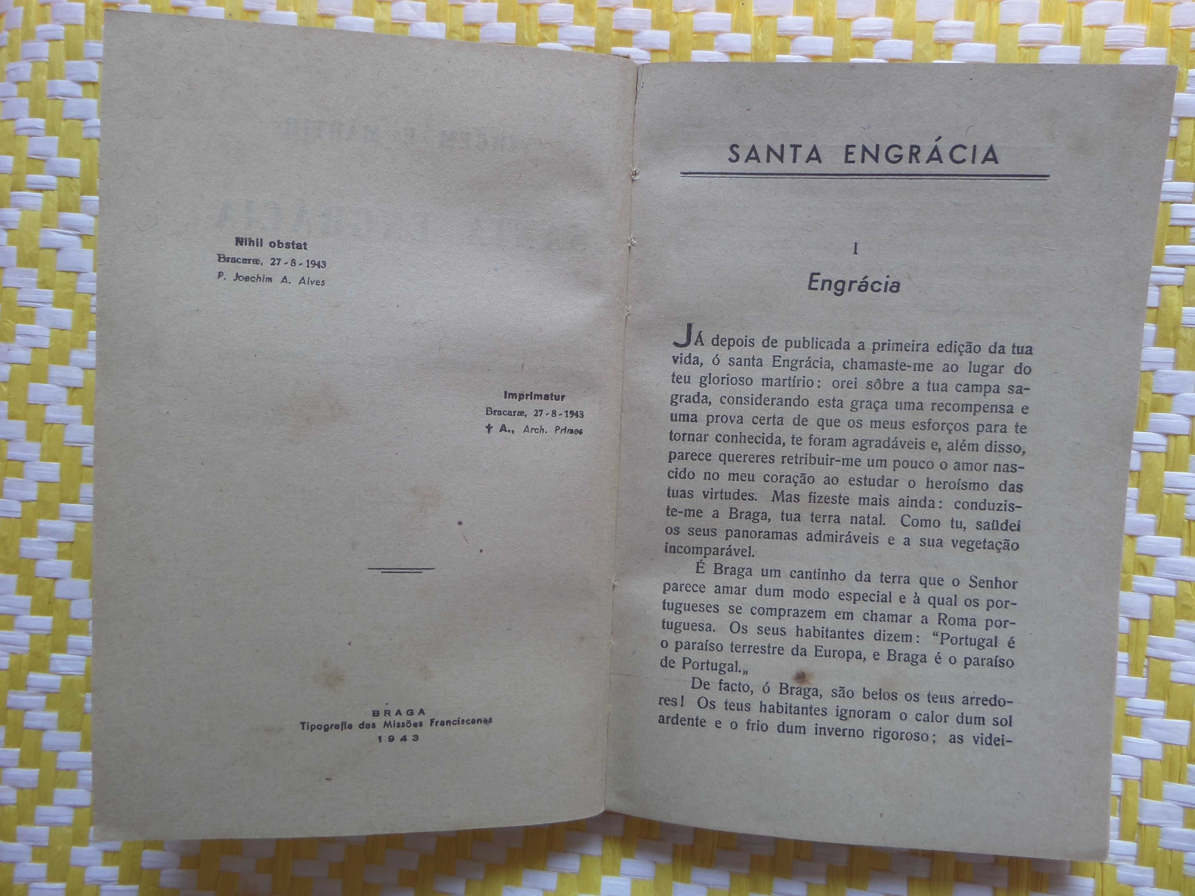 SANTA ENGRÁCIA, VIRGEM E MÁRTIR - Biblioteca Franciscana Missionária