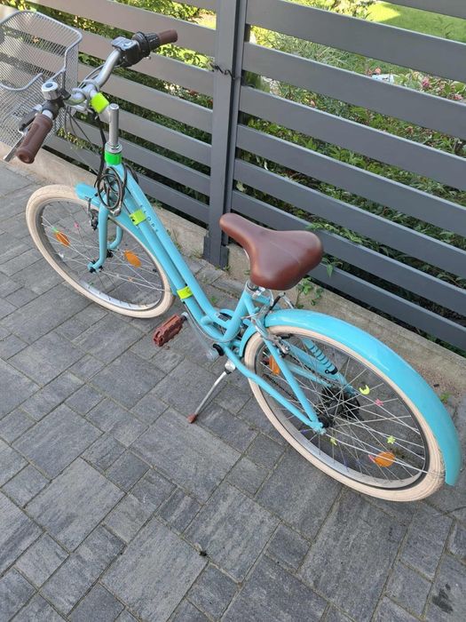 Rower miejski dziecięcy Btwin 500 24''