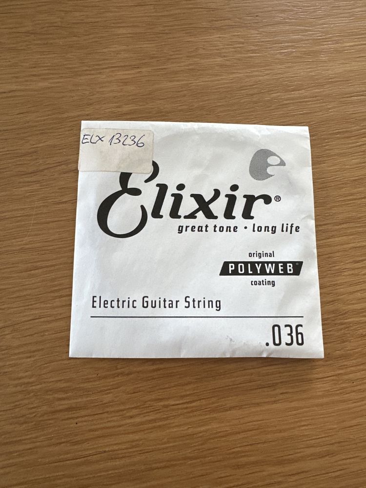 Eliksir struna pojedyncza do akustyka 036 elx13236
