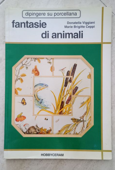 Livro de pintura em cerâmica "Fantasie di animal"i