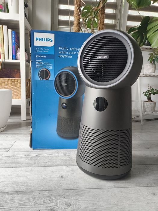 Oczyszczacz powietrza PHILIPS AMF220/15, wentylator 3w1, jak nowy