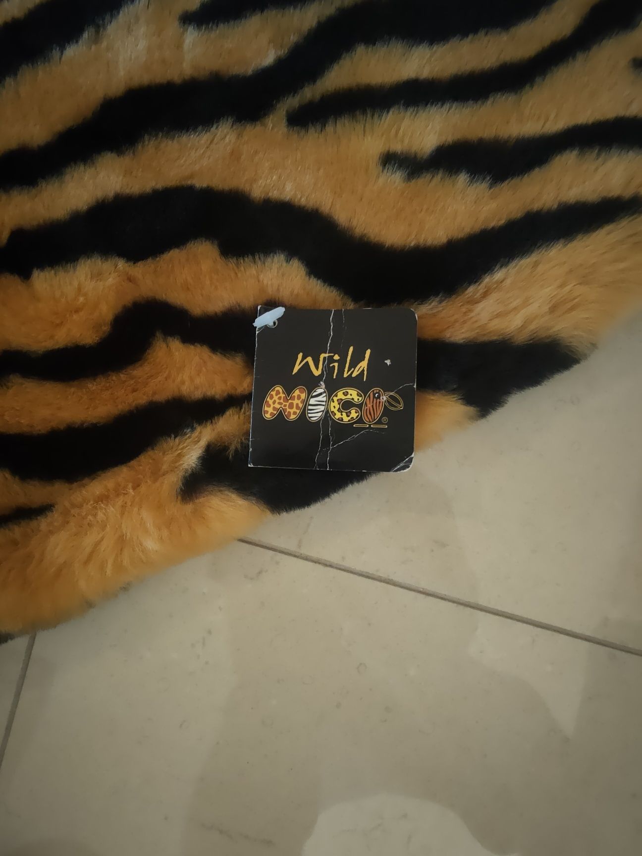 Tapete Criança NICI cabeça de tigre, como novo!
