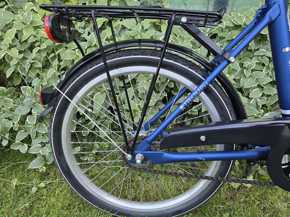 Rower składak lekki składany firmowy TRIUMPH CAMPER Koła 20 cali