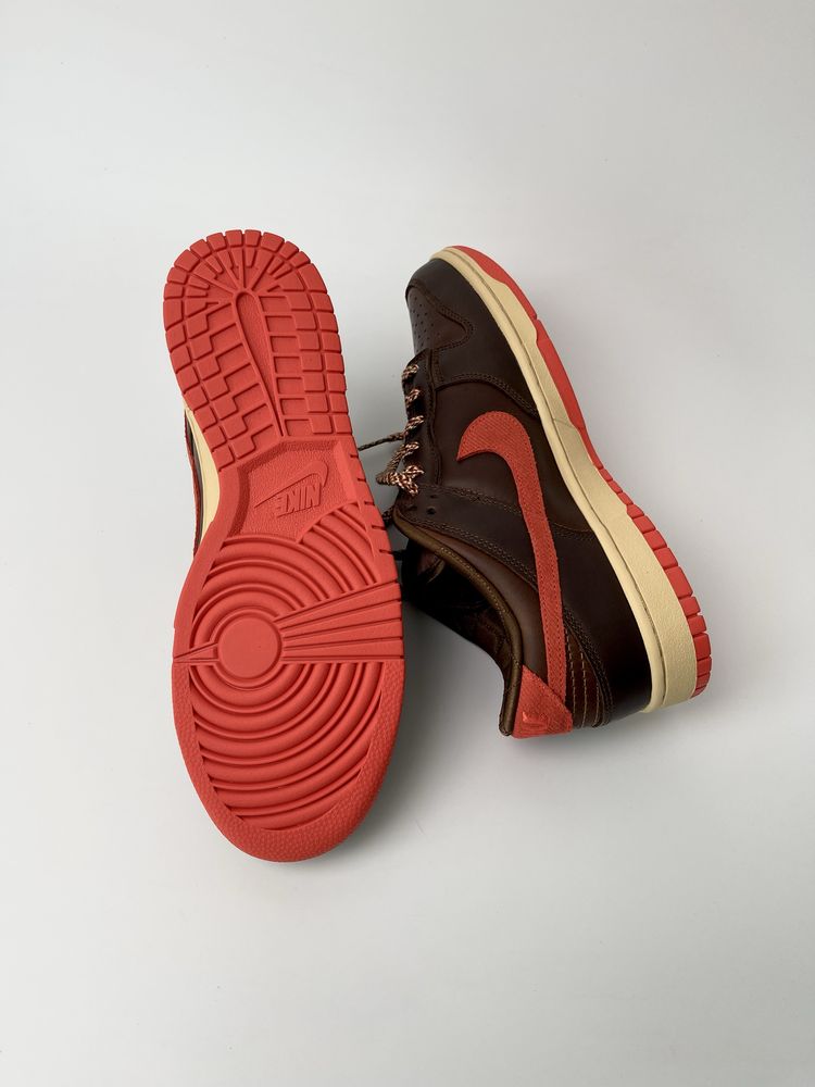 Оригинал Nike Dunk Low ‘Light British Brown’ (HQ3448 262) кожание данк