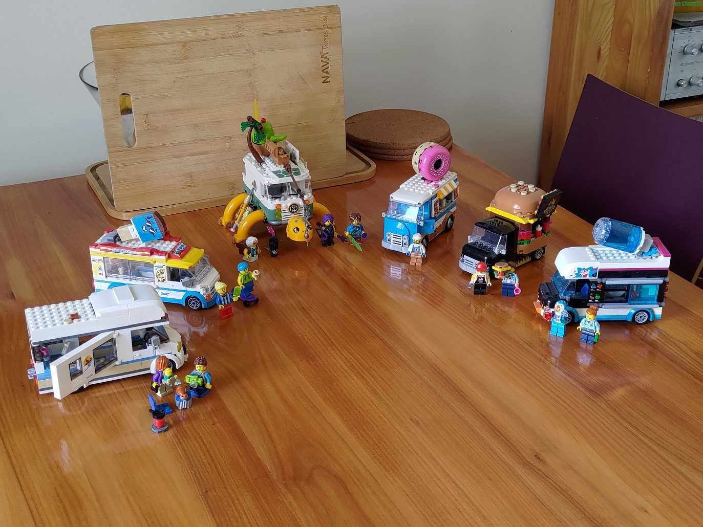Kolekcja pojazdów LEGO 71456, 60283, 60253, 60452, 60404, 60384