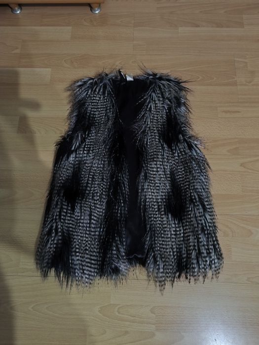 Bezrękawnik kamizelka futerko kożuszek