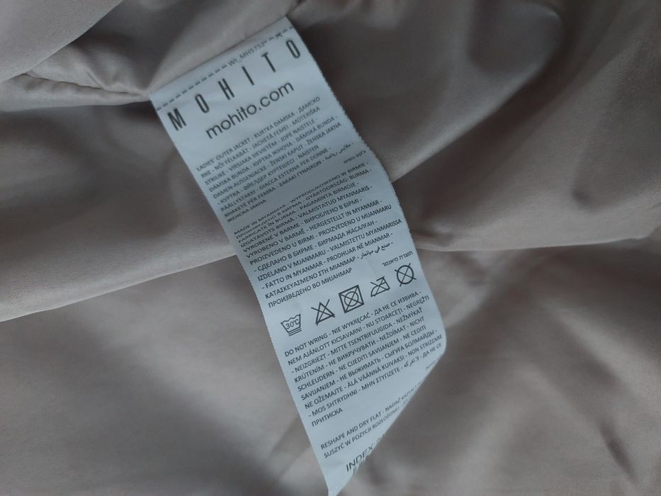 Kurtka damska ocieplana mohito 42