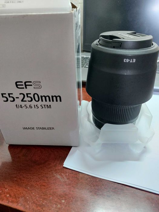Кенон ef -s 55-250 is stm новий