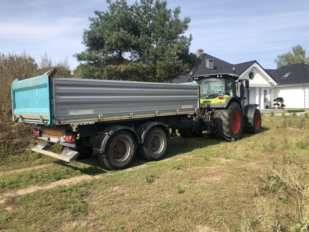 Usługi koparka koparko ładowarka wywrotka transport wykopy wyburzenia