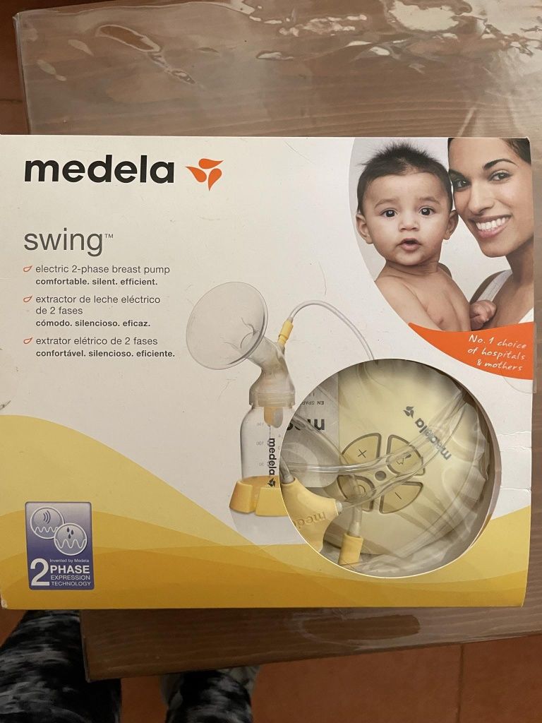 Bomba de tirar leite medela swing