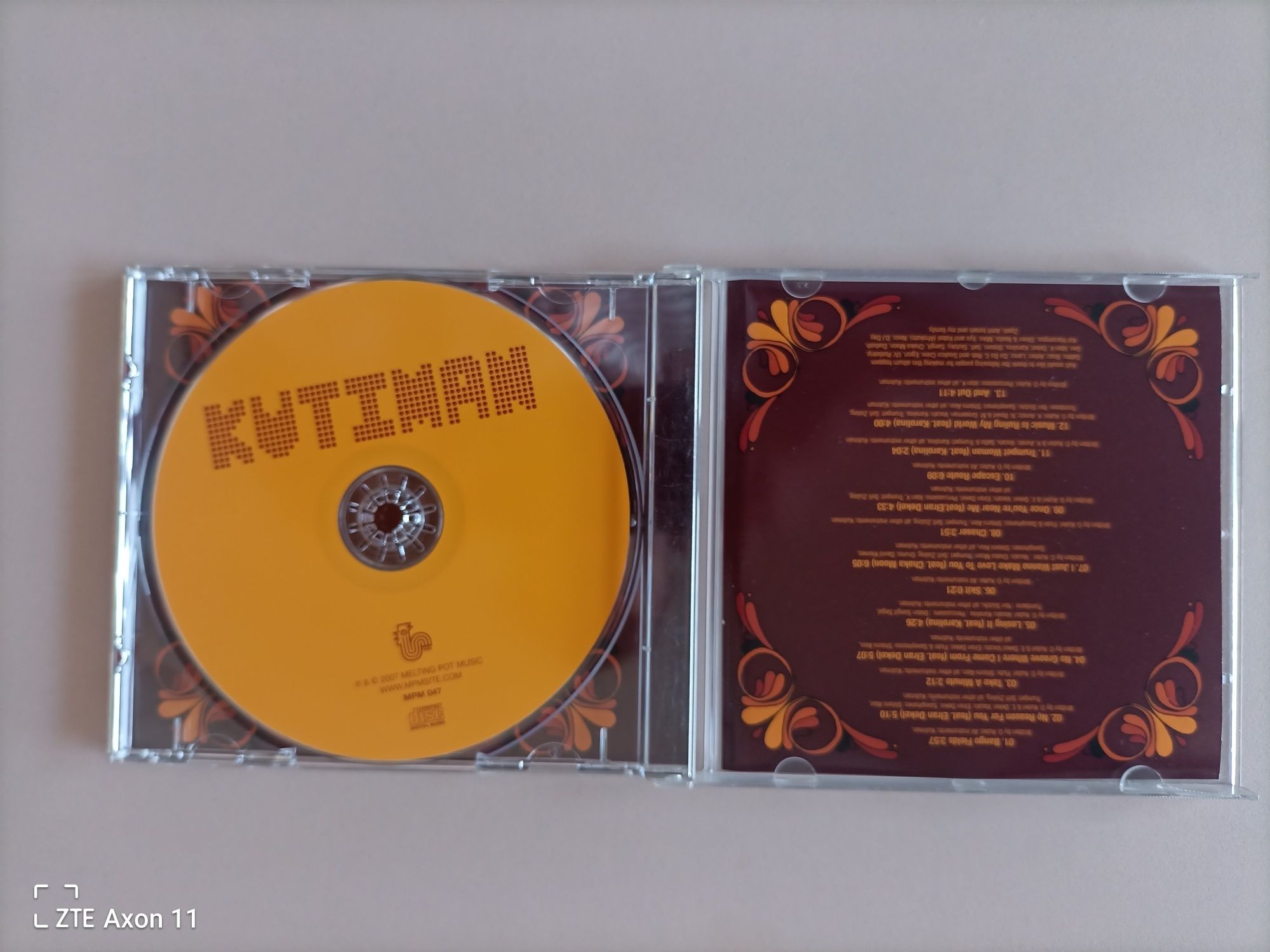 Płyta CD Kutiman izraelski muzyk