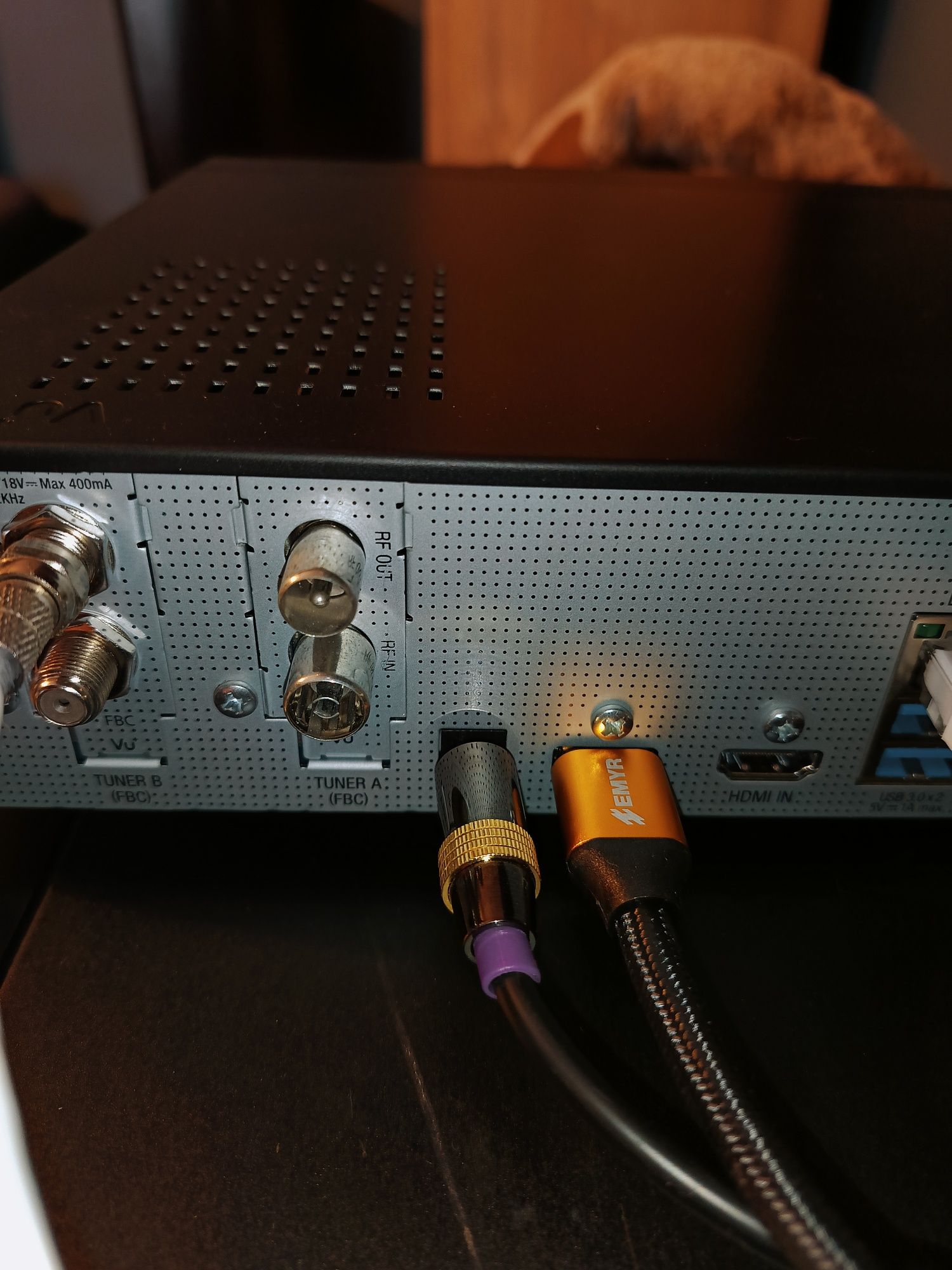 Głowica vu+. VuPlus FBC DVB-C V2 V1.0