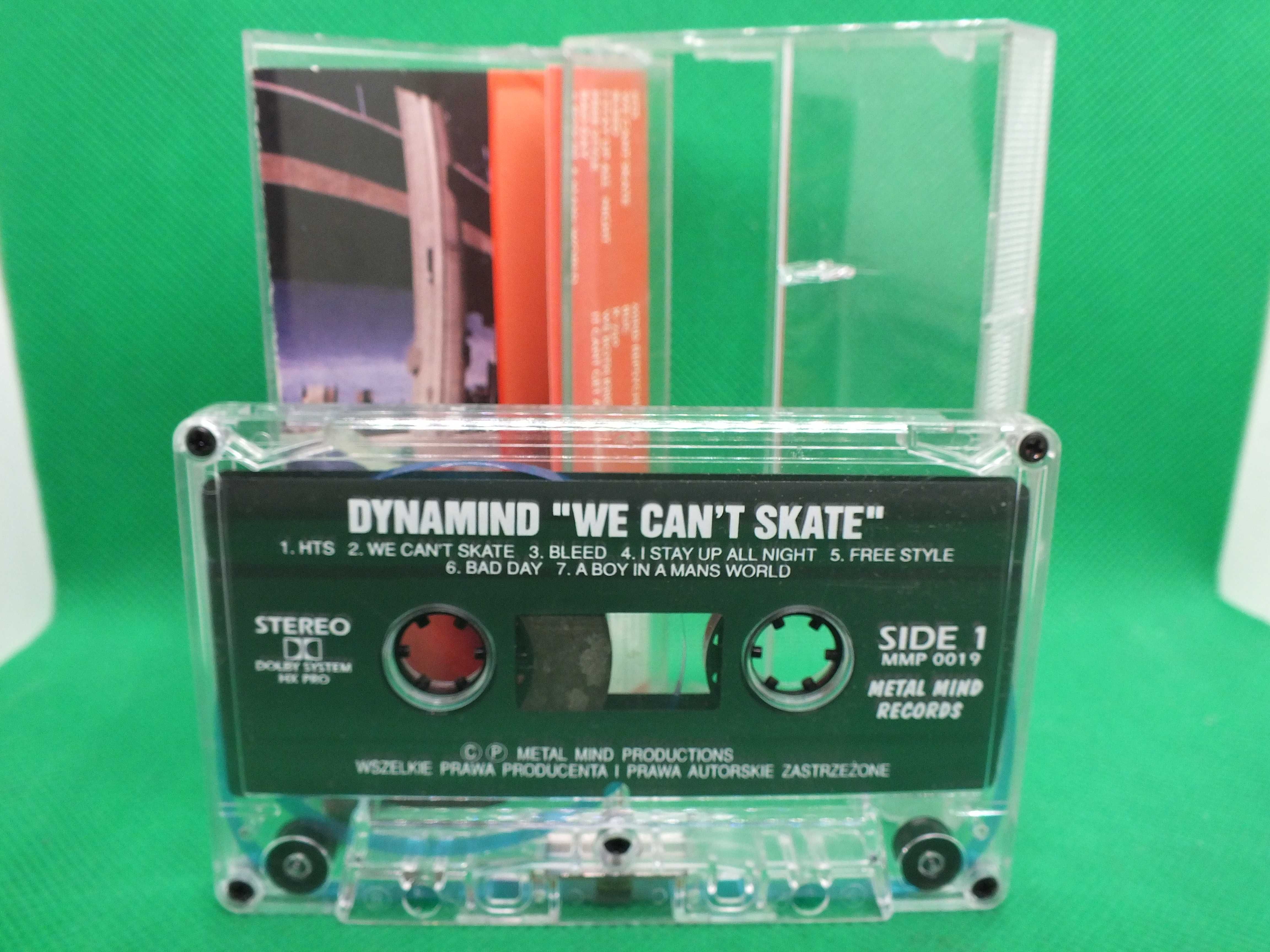DYNAMIND-We Can't Skate-kaseta. Metal Mind Productions 1995 Stan BDB