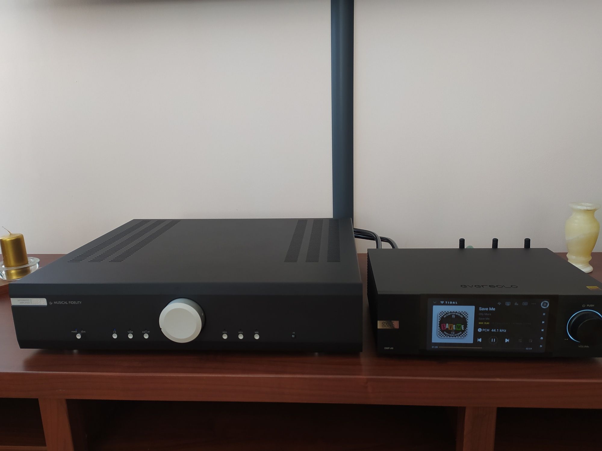 Zestaw wzmacniacz Musical Fidelity Msi 2 plus Ever Solo DMP a 6
