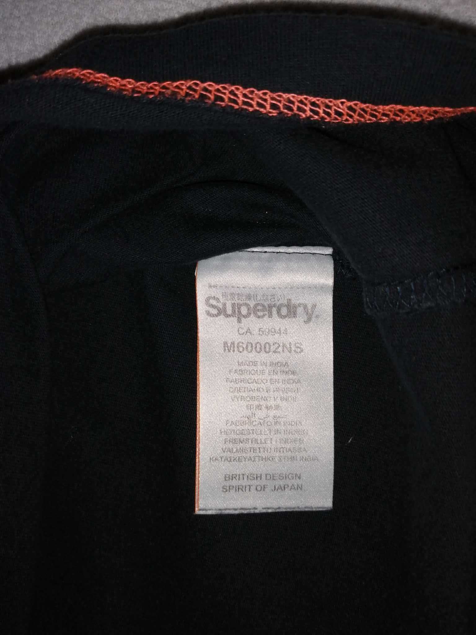 SuperDry Orange Label Koszulka Męska Długi Rękaw 2XL Oryginalna Super