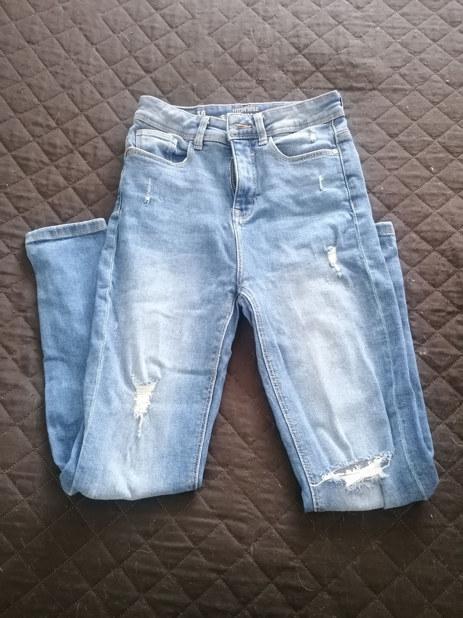 Calça ganga 38 C&A