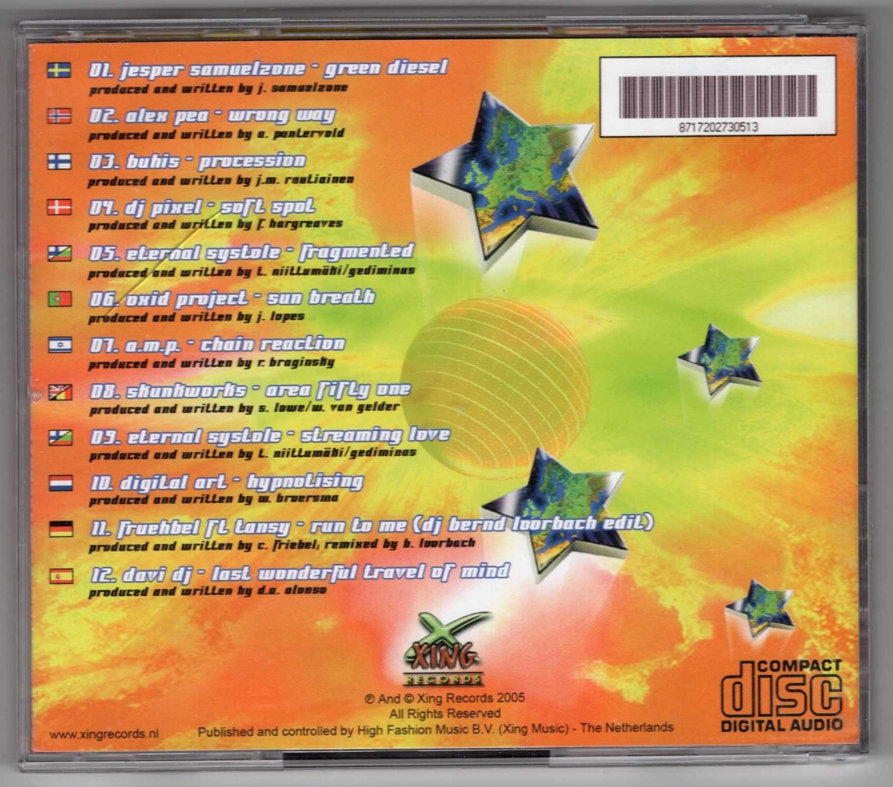 Rising Stars From Europe 2 (CD) europejski trance
