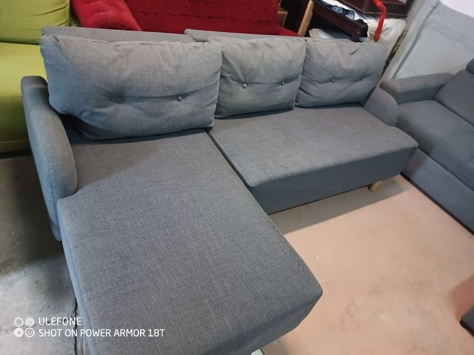 Narożnik z funkcją spania