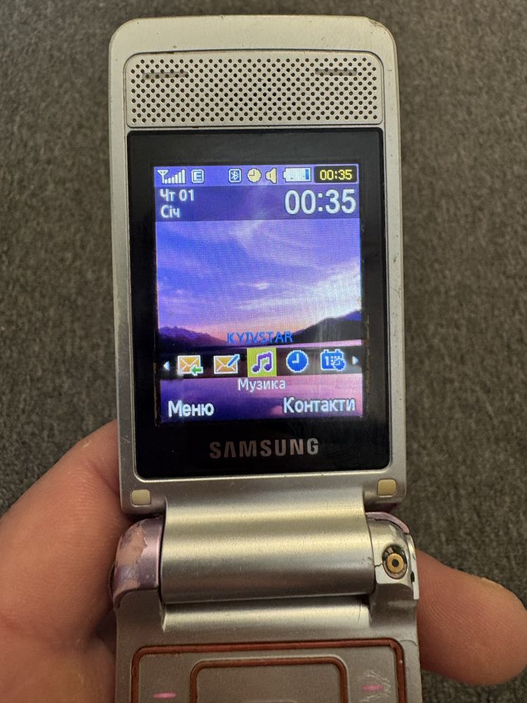 Samsung GT-S3600i  жабка розкладушка La Fleur