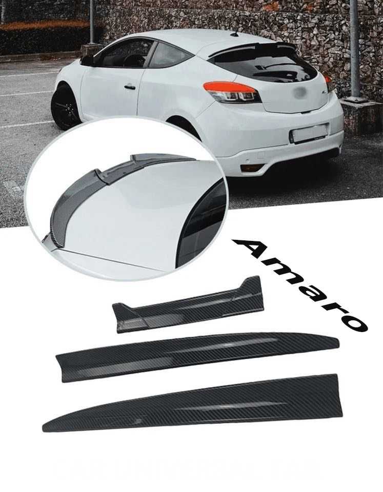 Aileron Spoiler Traseiro Universal (Preto Mate, 134cm)|NOVO