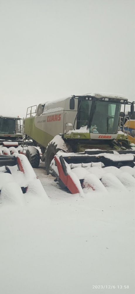 Комбайн Claas Lexion 580 2004р. Vario 9м.