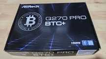 Motherboard Asrock Q270 Pro BTC + Intel Celeron G3930 Dual Core 2.9GHZ