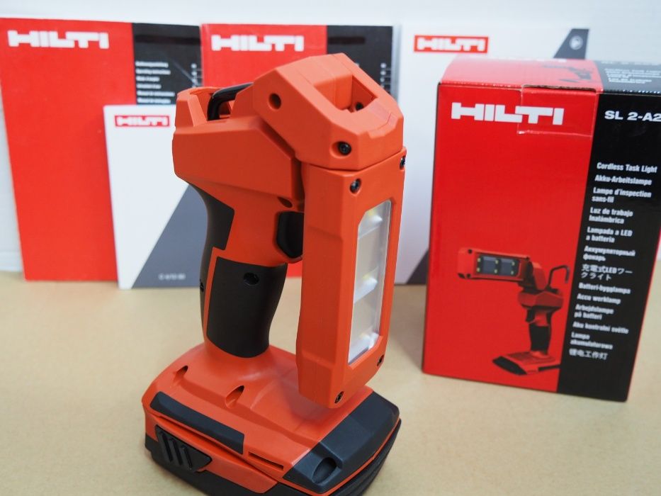 Komplet HILTI SL 2-A22 latarka lampa led bateria 22v 2,6Ah Nowe