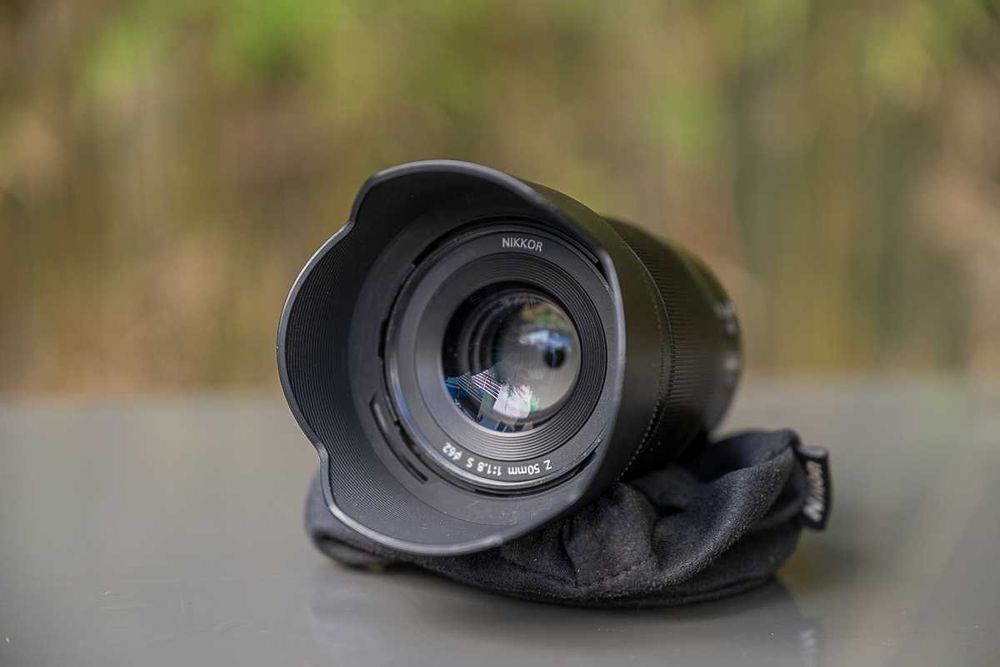 Nikon NIKKOR Z 50 mm F1.8 S pouco uso, filtro polarizador incluido.