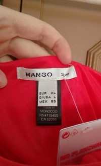 Vestido Mango cai-cai