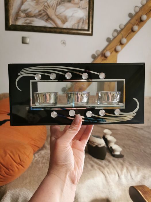 Świecznik na 3 świeczki