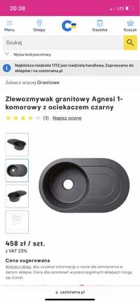 Zlewozmywak jednokomorowy Agnesi