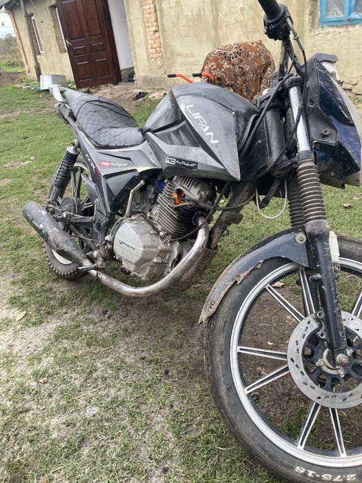 Продам мотоцикл ліфан мотор від вайпера