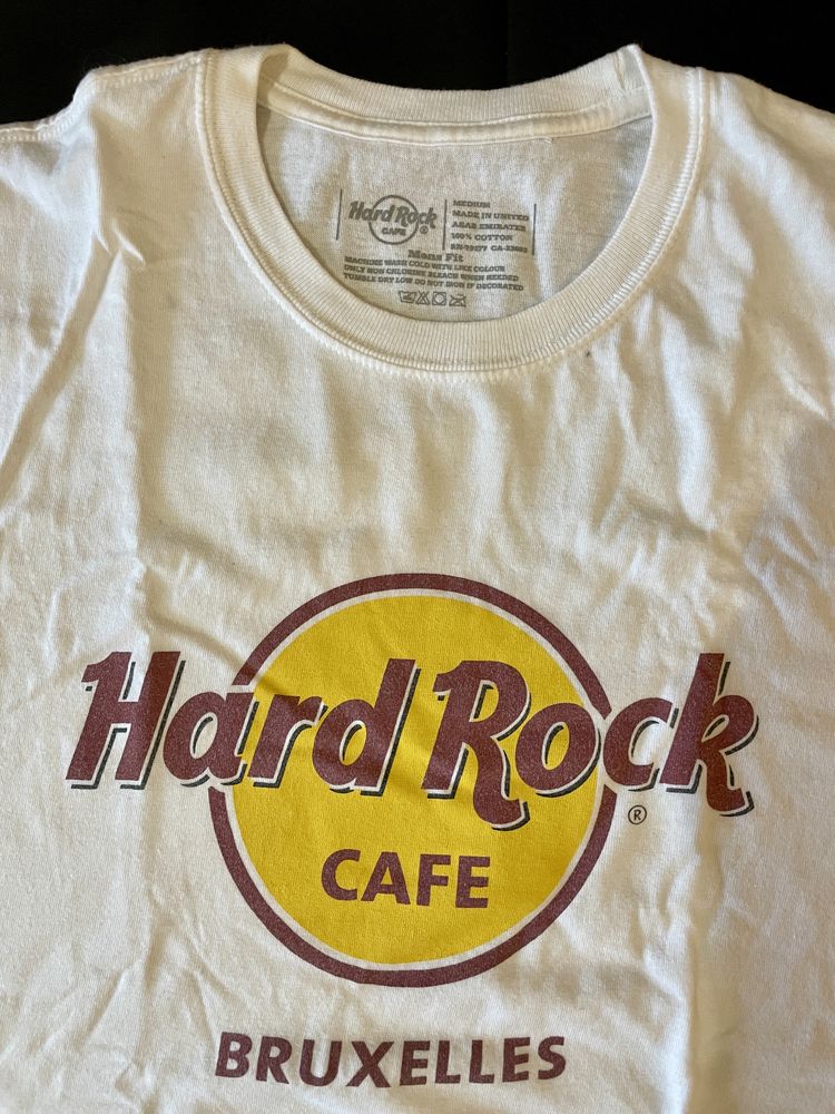 T-shirt Hard Rock Café Bruxelas