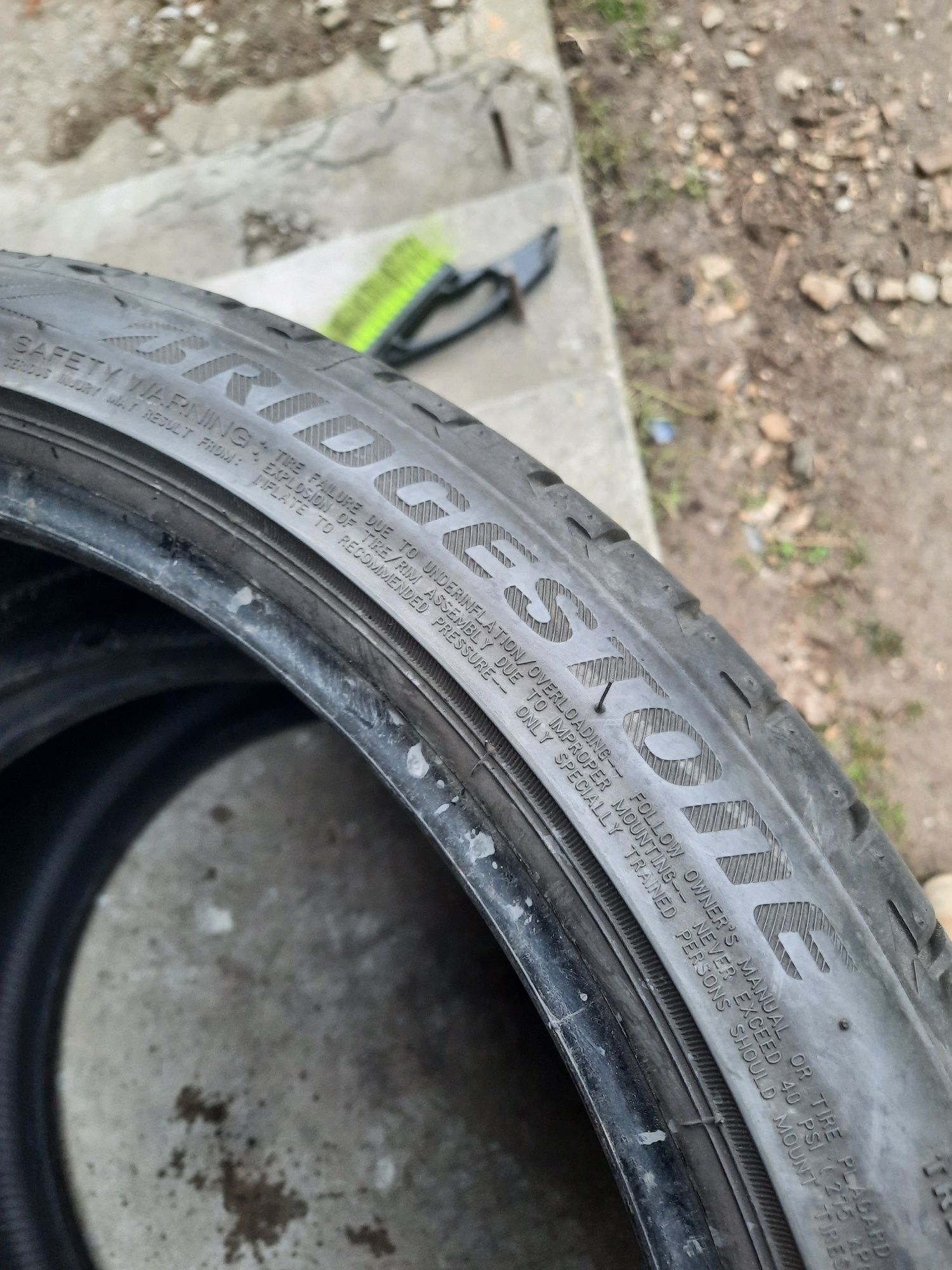 245/35 R19 Bridgestone 2019 рік ПАРА