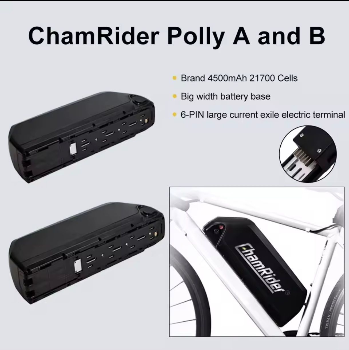 Bateria 48V 27Ah ebike
