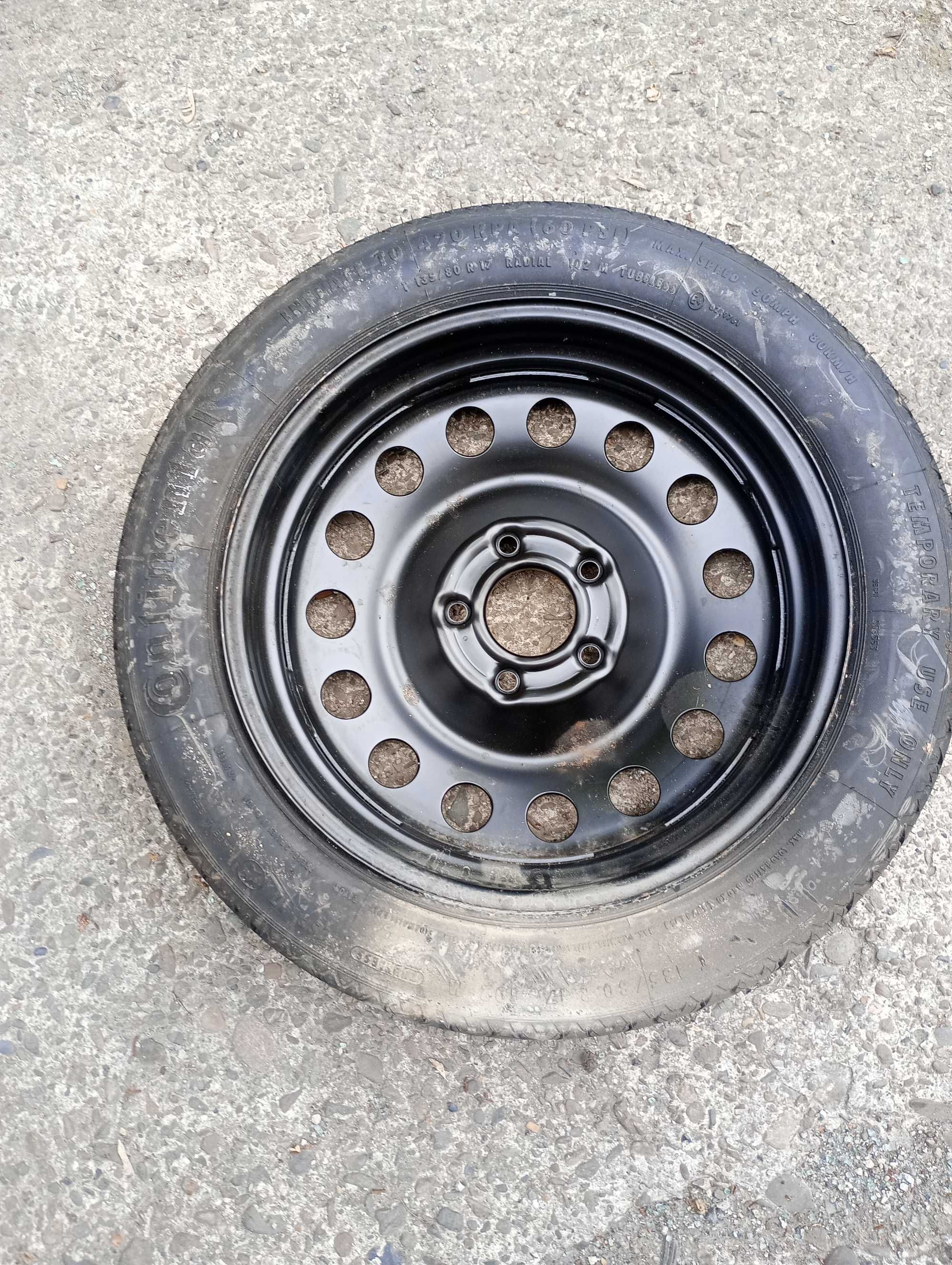 Koło Dojazdowe Zapasowe BMW E60 E61 E81 E82 E87 E90 E91