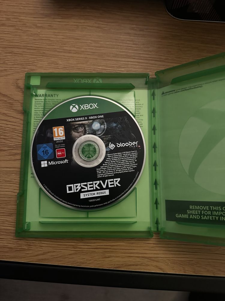 Observer: System Redux (Xbox)