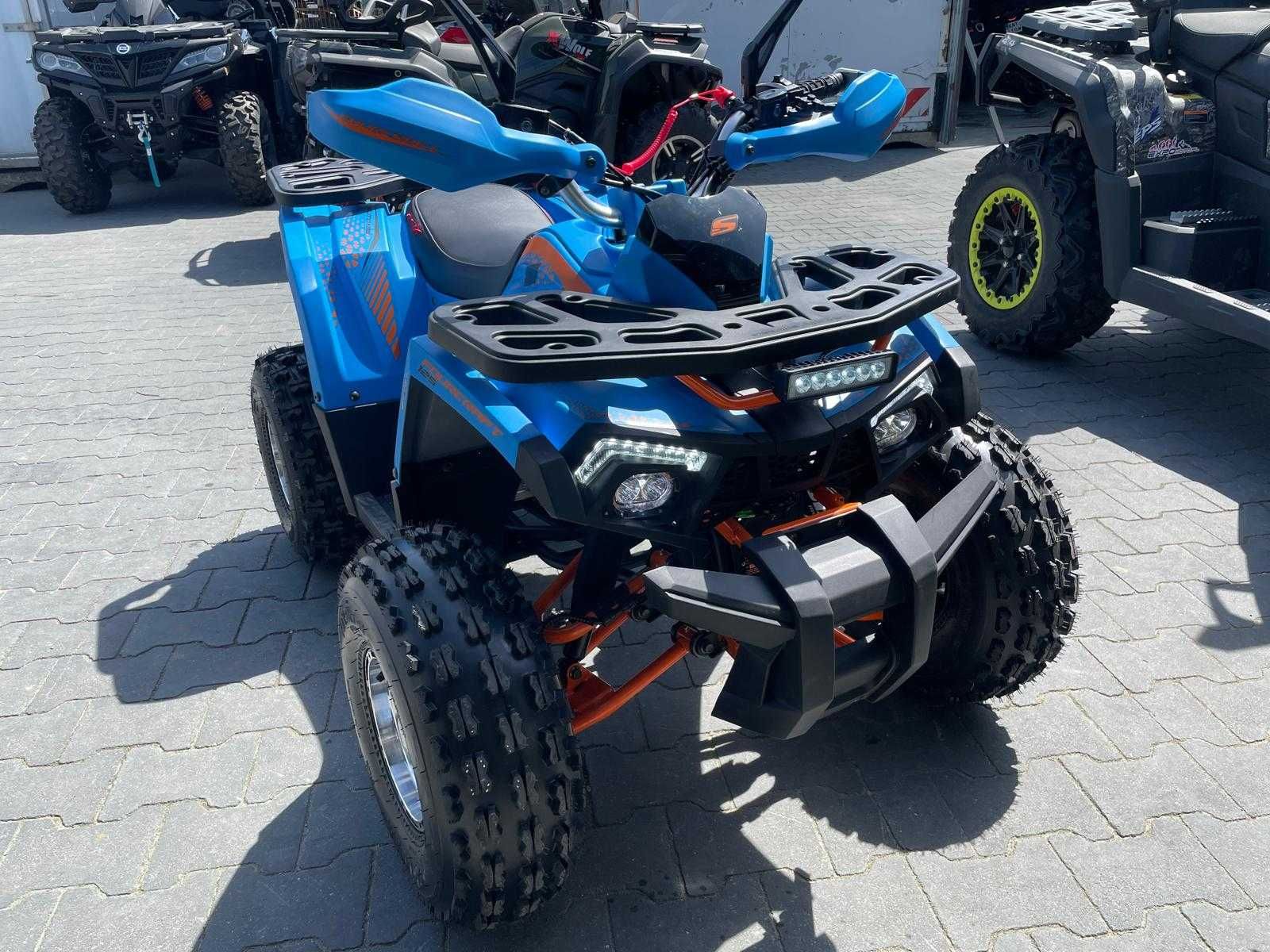 Nowy QUAD ASIX FOURCRAFT 125CC 8 3+1*Led*RATY**Trans 150km Gratis**