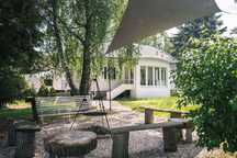 Domek na wsi dla 10 osób w zagłębiu winiarskim, ognisko, grill, ogród
