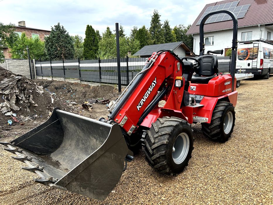 Wynajem Ładowarka Kołowa Przegubowa 4x4 z teleskopem Kingway H180T