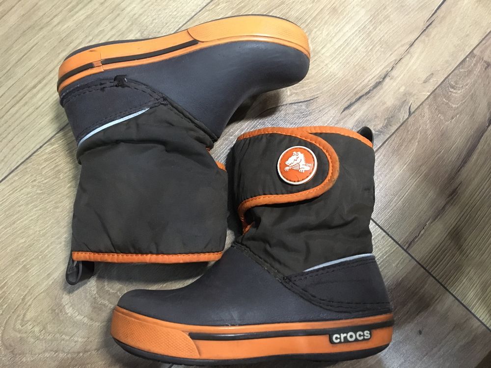 Crocs c9, крокс с9 чоботи осінь