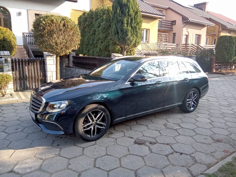 Mercedes Benz W213 klasa E 2.0 automat 150 PS. 9 G TRONIC - zamiana