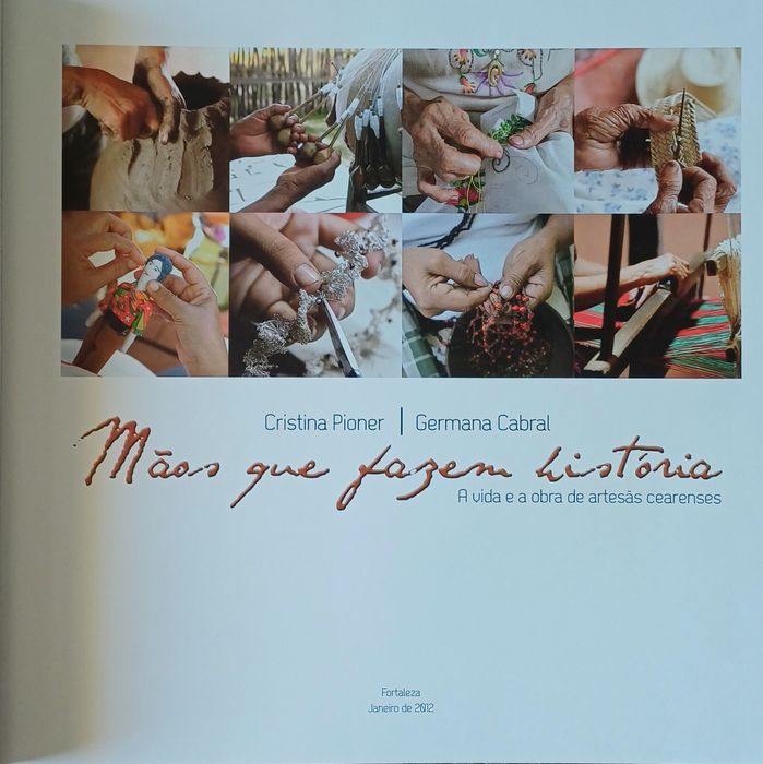 Artesanato Brasileiro Variado Bom Livro com CD impecável