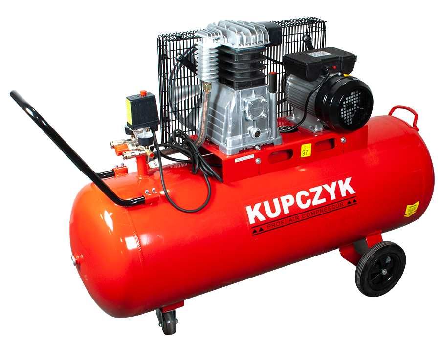 Kompresor Tłokowy Sprężarka KK 400/150 l 320 l/min Kupczyk 10 bar