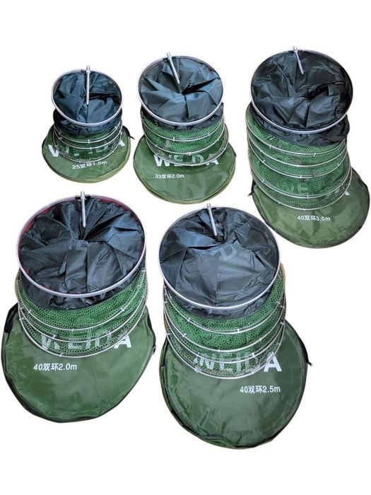 Садок Weida прорезиненный  в чехле 1,5м,2м,2.5м и 3м