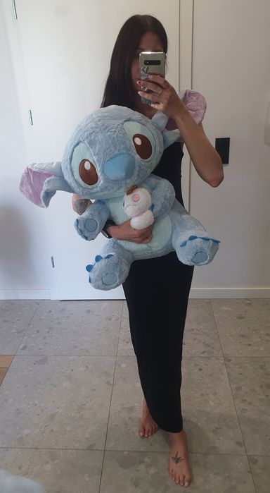 Nowy ogromny pluszak maskotka Stitch Disney Scrump XXL prezent misiek