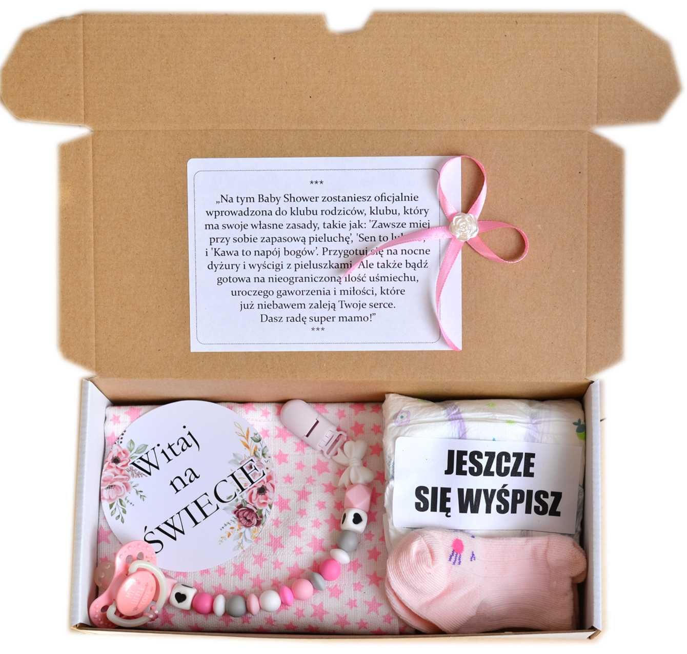 Prezent dla niemowlaka Gift Box Baby Shower