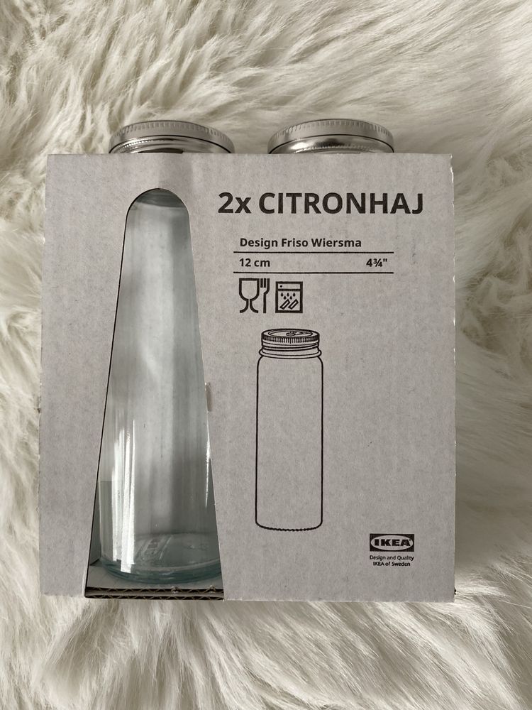 Ikea CITRONHAJ Solniczka/pieprzniczka 12 cm