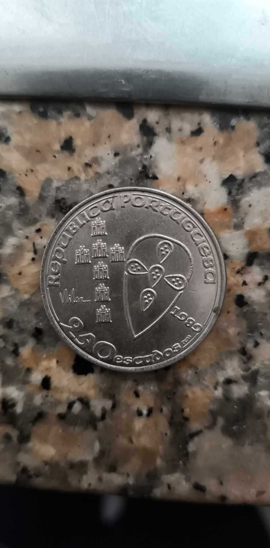 Lote de moedas algumas em prata